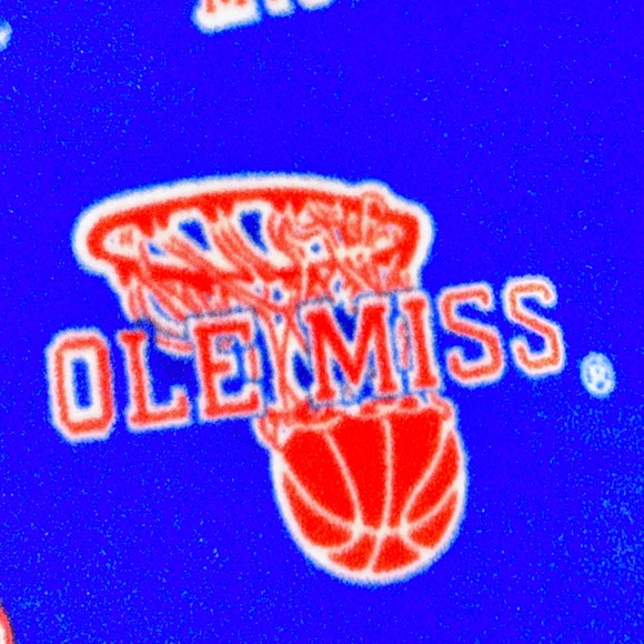 Custom Ole Miss Colonel Rebb kids fleece blanket - Picture 5 of 9